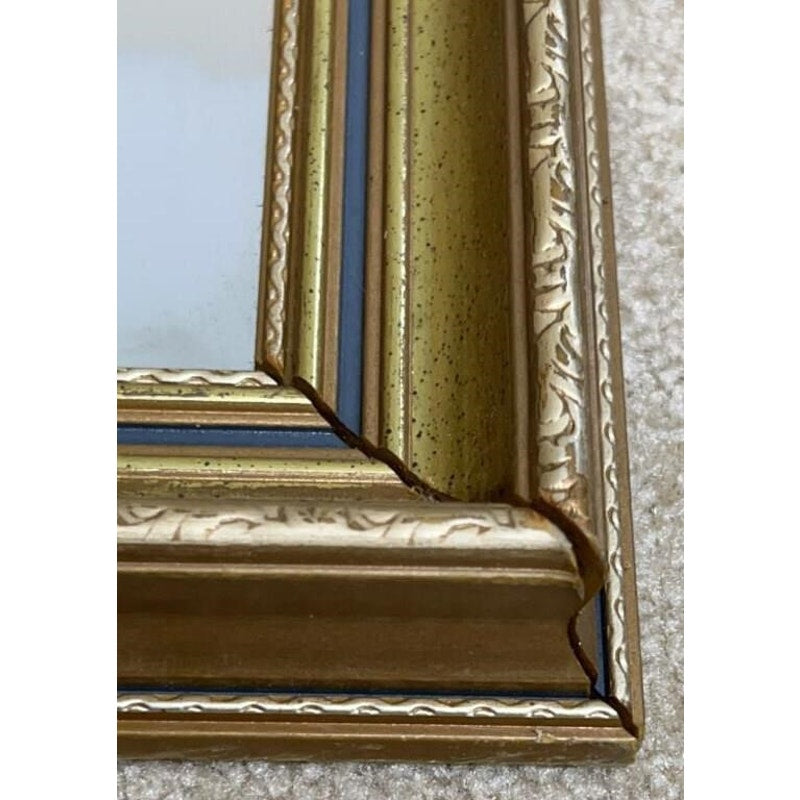 Gilded Mirrors Co. Ornate Wall Mirror 27.5x39.75 – Beveled Gold Frame