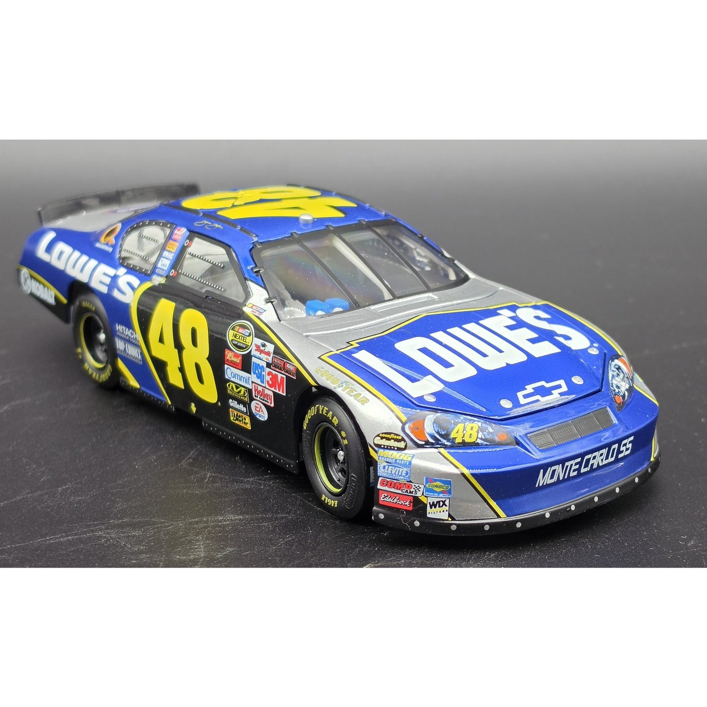 2006 Jimmie Johnson #48 Lowe’s RCCA Club Car 1:24 Action Diecast w/ Case & COA
