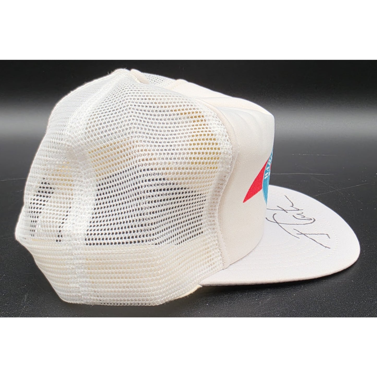 1991 Habitat for Humanity 15th Anniversary Trucker Cap Signed on bill J.  Carter