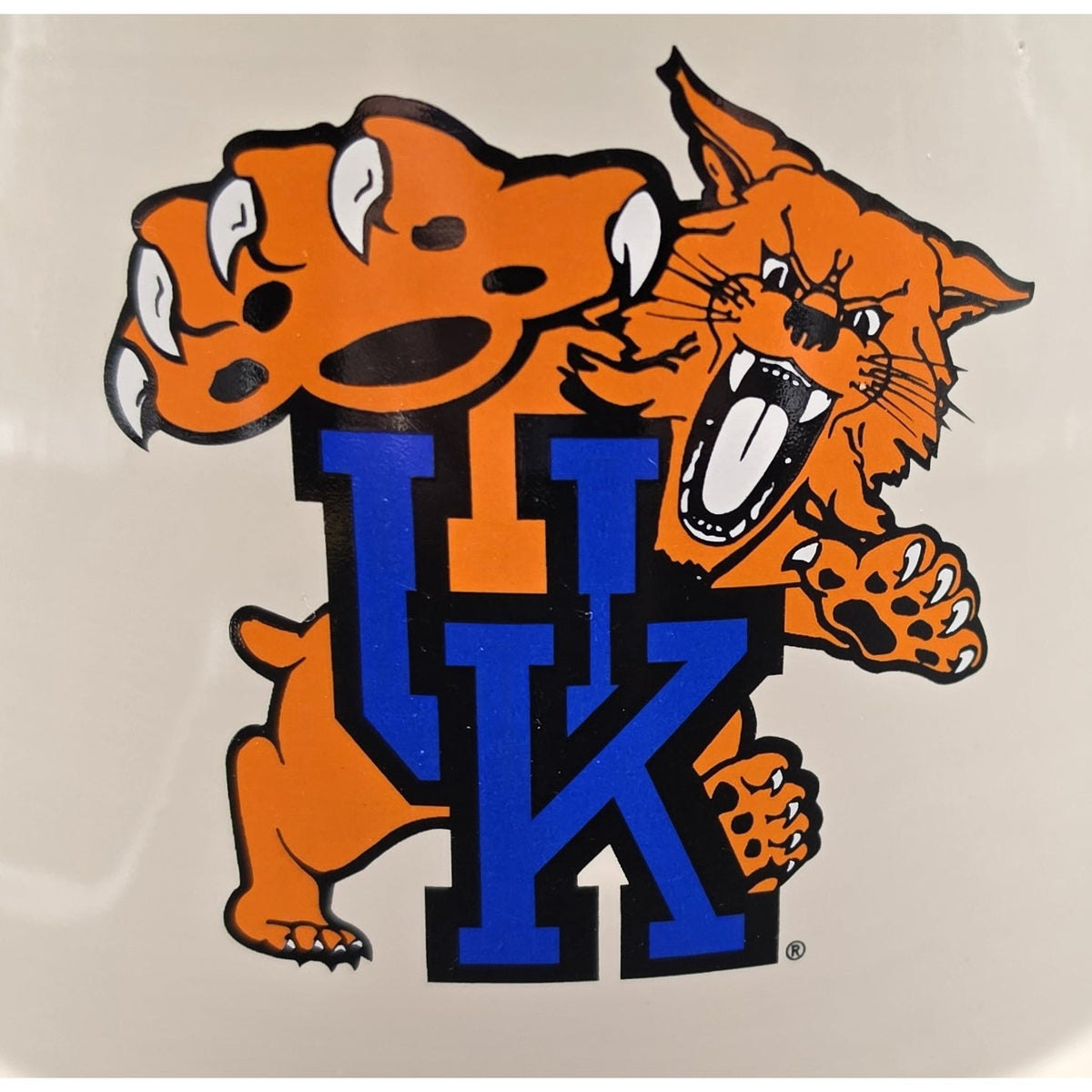 Vintage UK Kentucky Wildcats Ceramic Electric Candle Warmer Jar Melter W/ Scent