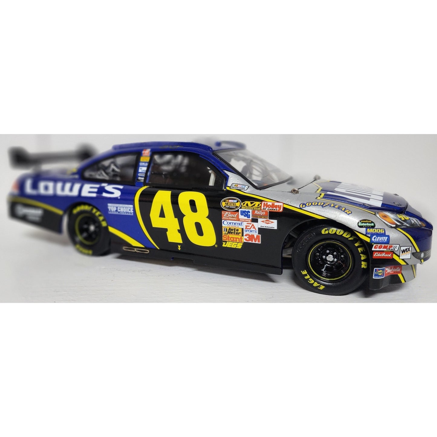 2007 Jimmie Johnson #48 Lowe’s Impala SS Elite 1:24 NASCAR Die-Cast Signed