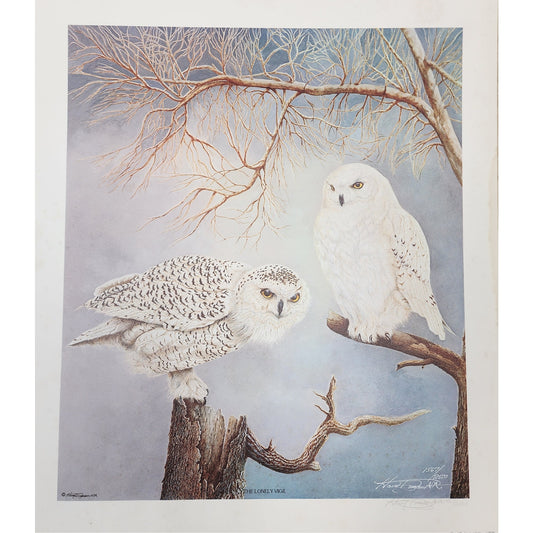 Harry Duncan ASA “The Lonely Virgil” Lithograph – Signed & Numbered (1982)