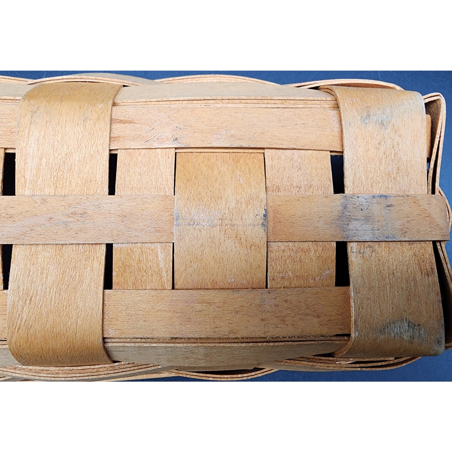 Longaberger Handwoven Basket 1998 SDW Signed – Small Utility Storage Tray