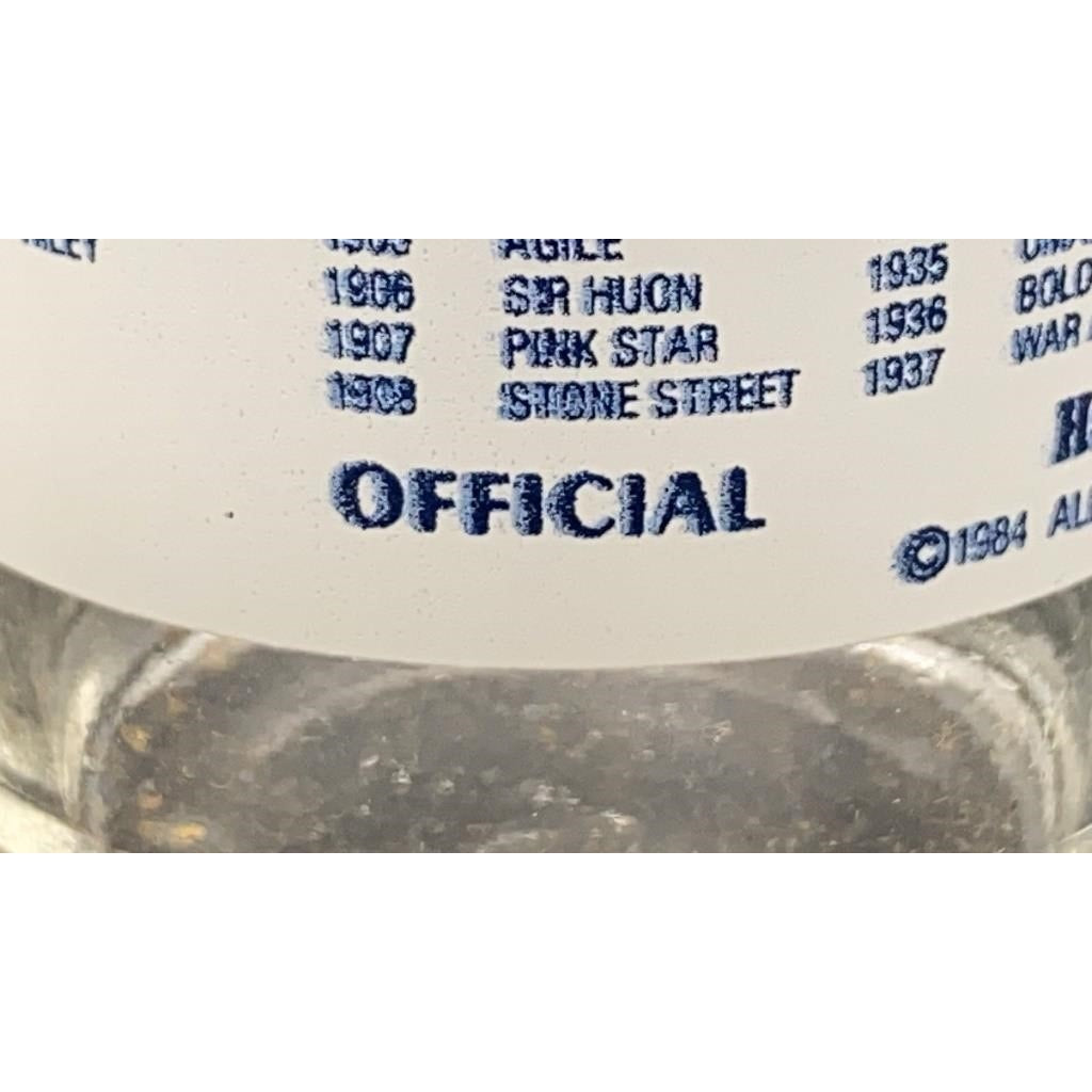 VTG Official 1984 Kentucky Derby Glasses Set of 6 Churchill Downs Souveni