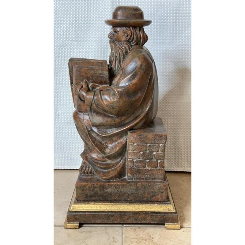 Vintage Oriental Scholar Statue – Ambience by Kichler – 22.5" Resin