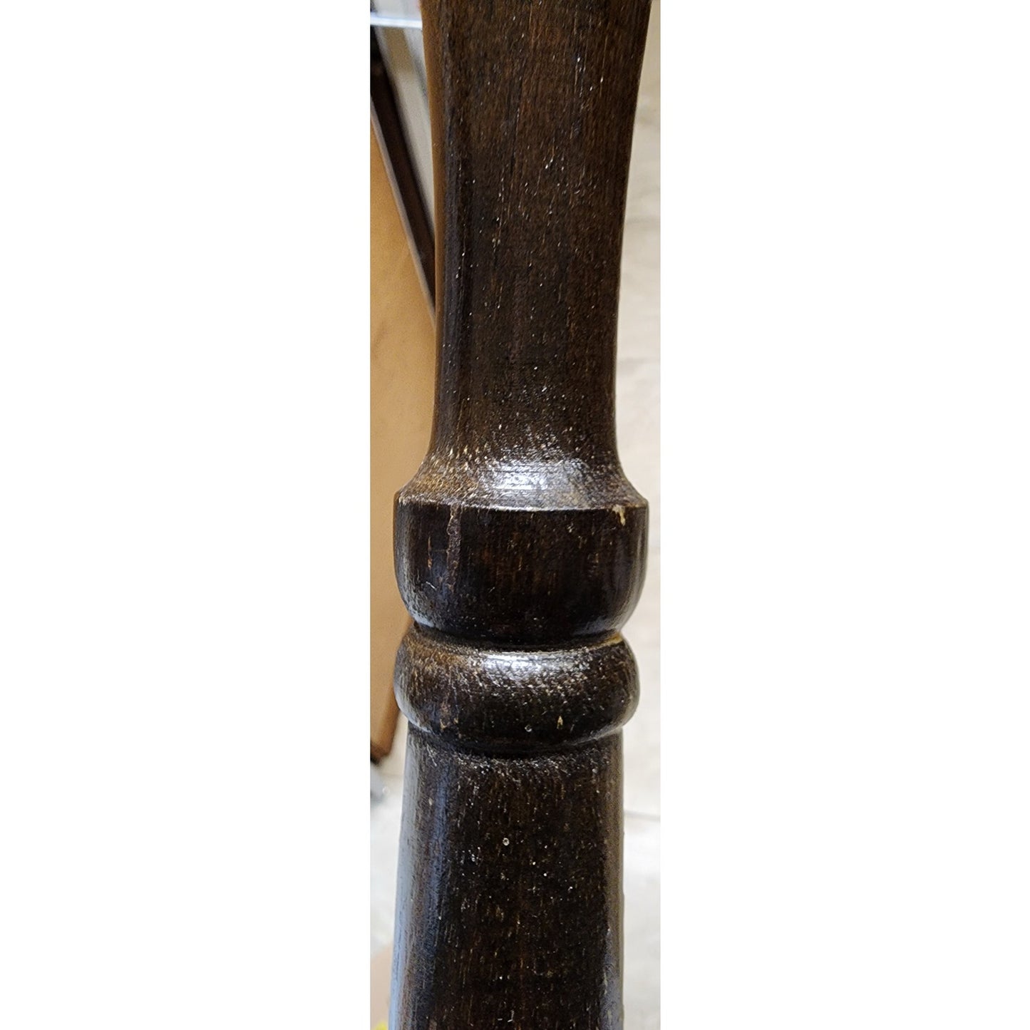 Vtg Pair British Brass Bed Warmers w/ Wooden Handles Pub Bar Scene - England