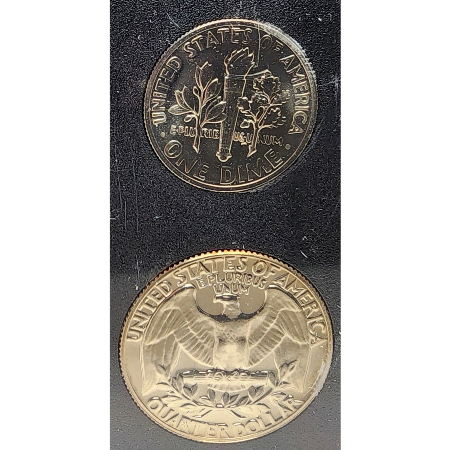 1971 U.S. Proof Set + 1863 Chattanooga $2 Confederate Repo Note • Historic Displ