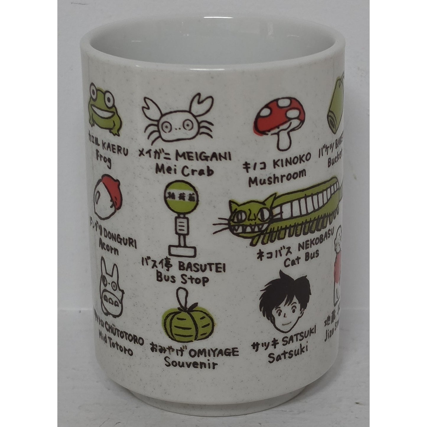 Studio Ghibli Totoro Stoneware Mug Benelic Japan w/ Box 4" Vintage Cute