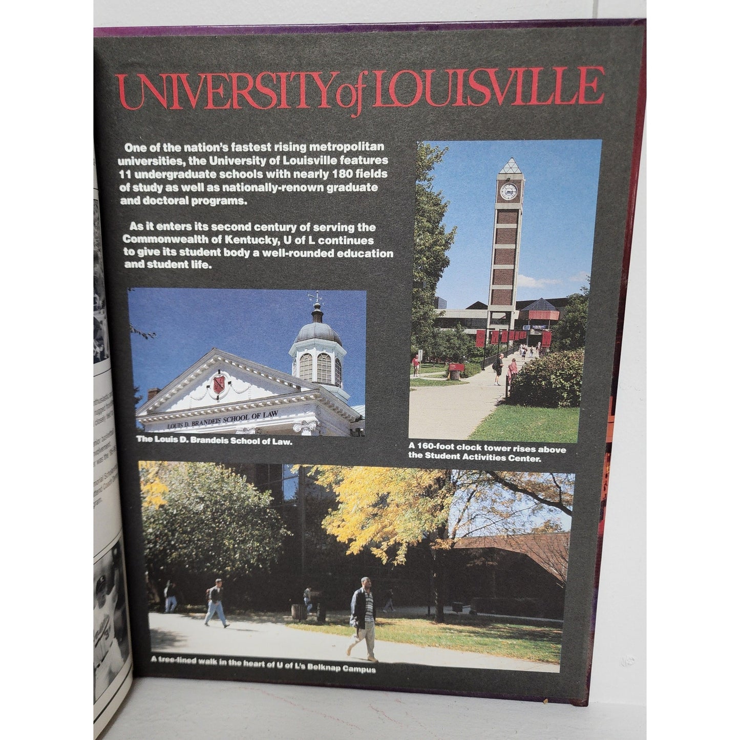 Louisville 1998 Cardinal Football Book Signed John L Smith 200pgs Stats Photos