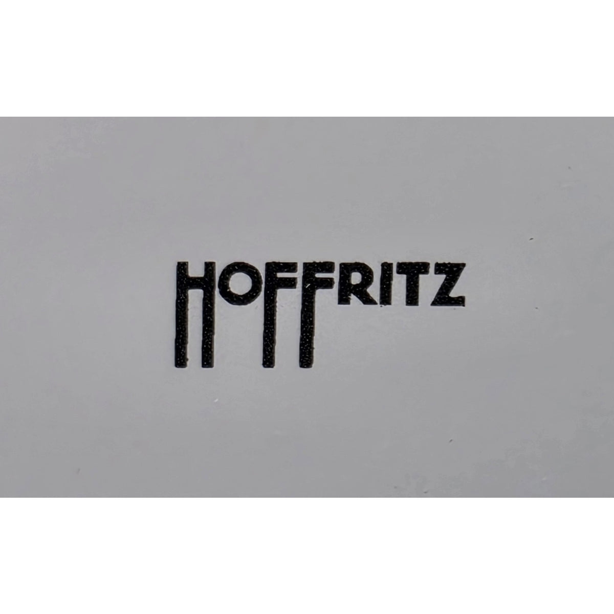 Vintage Hoffritz 18" Jumbo Dial Wall Thermometer Metal USA Fahrenheit Glass