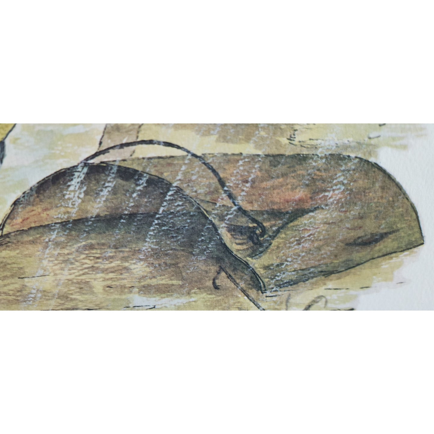 1972 Howard Fain “Bluegills” Signed 258/1000 Framed Lithograph w/ Double Mat
