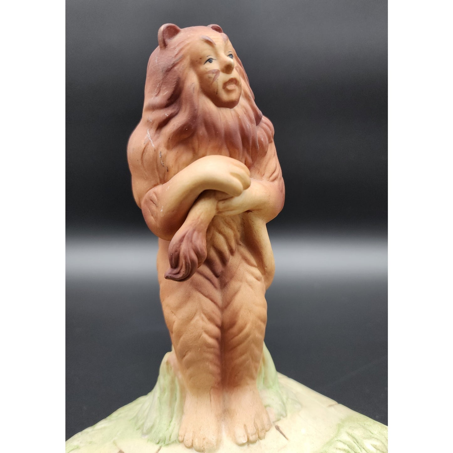 Wizard of Oz Lion Music Box Plays Over the Rainbow Seymore Mann Vint 1981 Korea