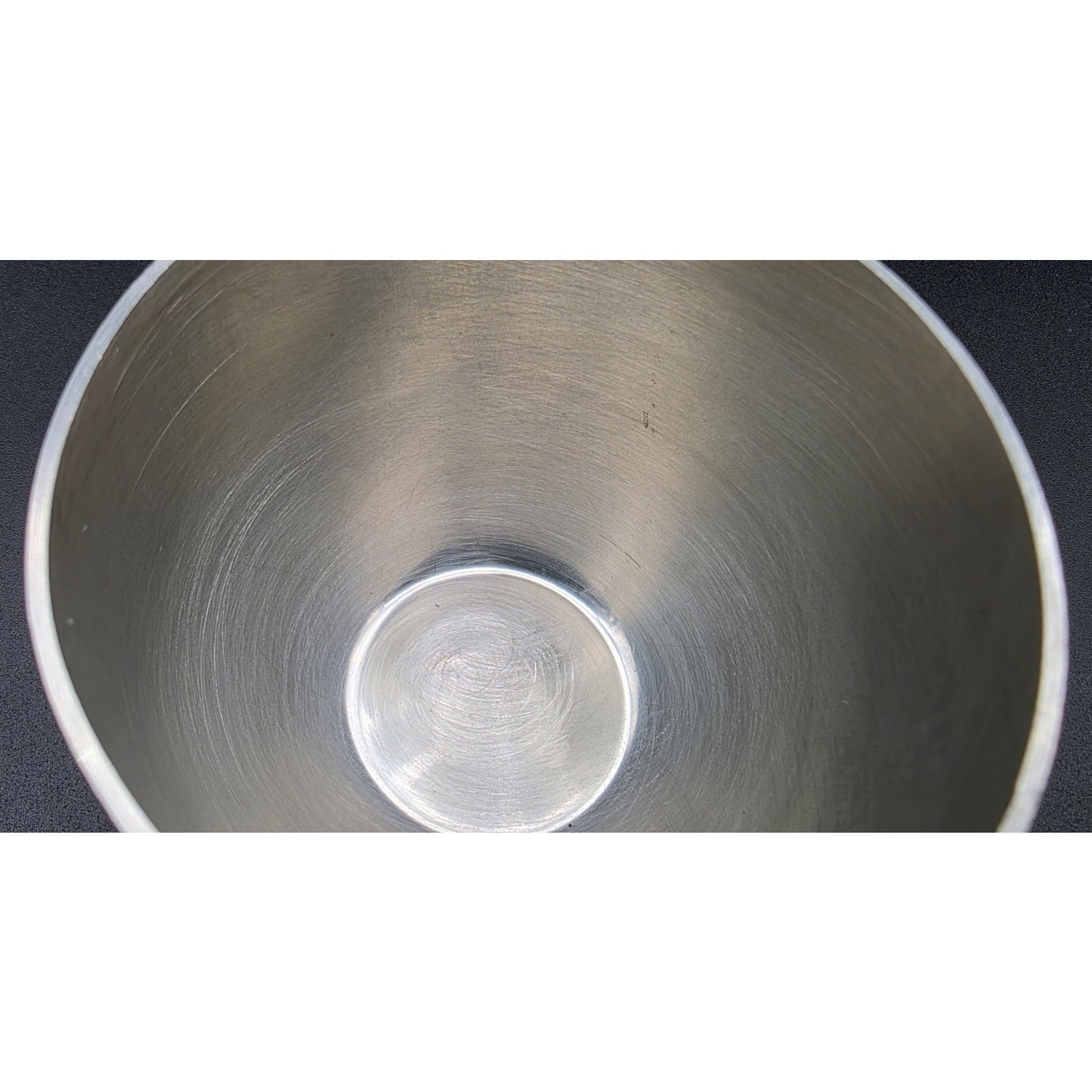 Vintage Kirk Stieff Pewter Monticello Thomas Jefferson Memorial Cup Tumbler P50