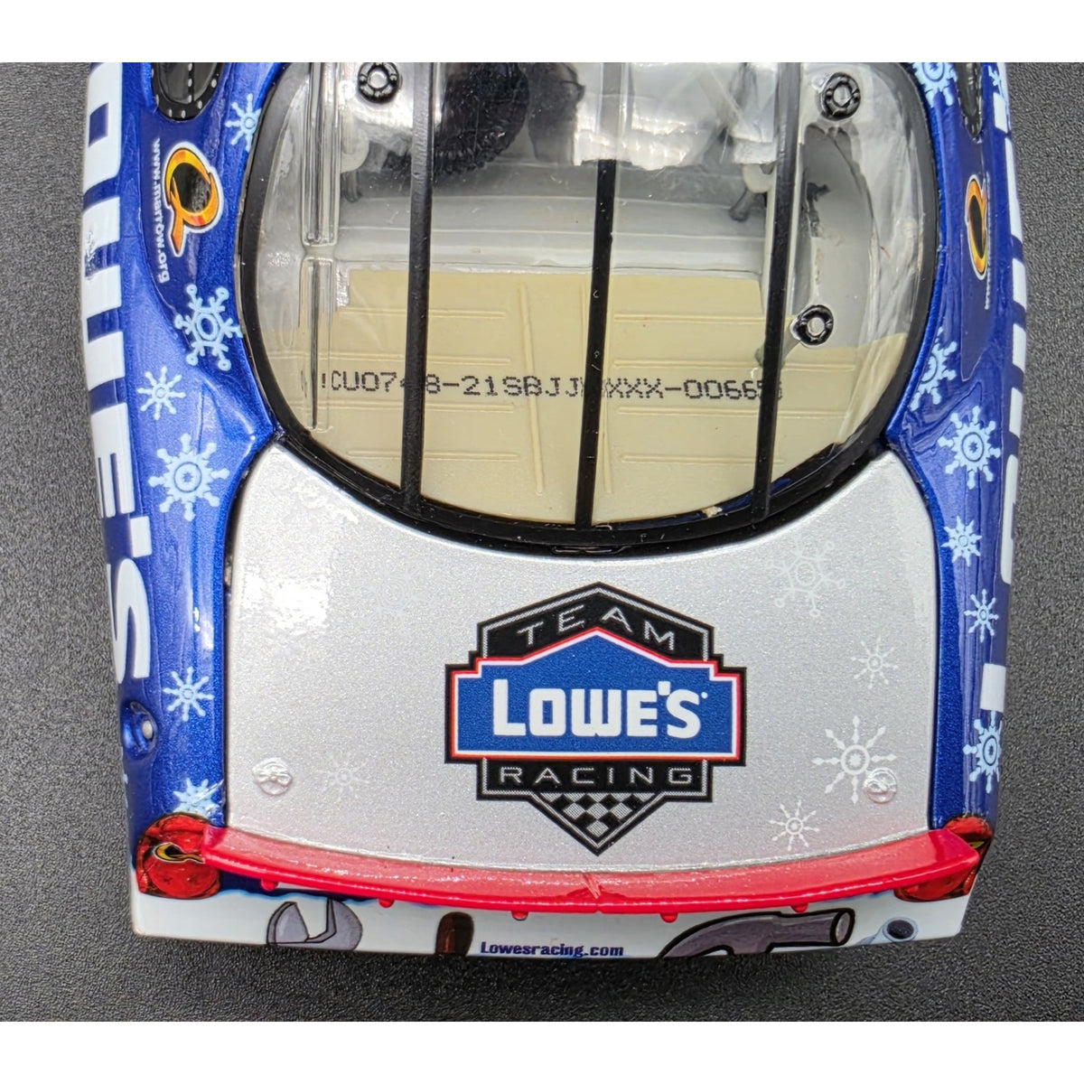 2007 Jimmie Johnson Sam Bass Holiday #48 Diecast Monte Carlo SS Display Case