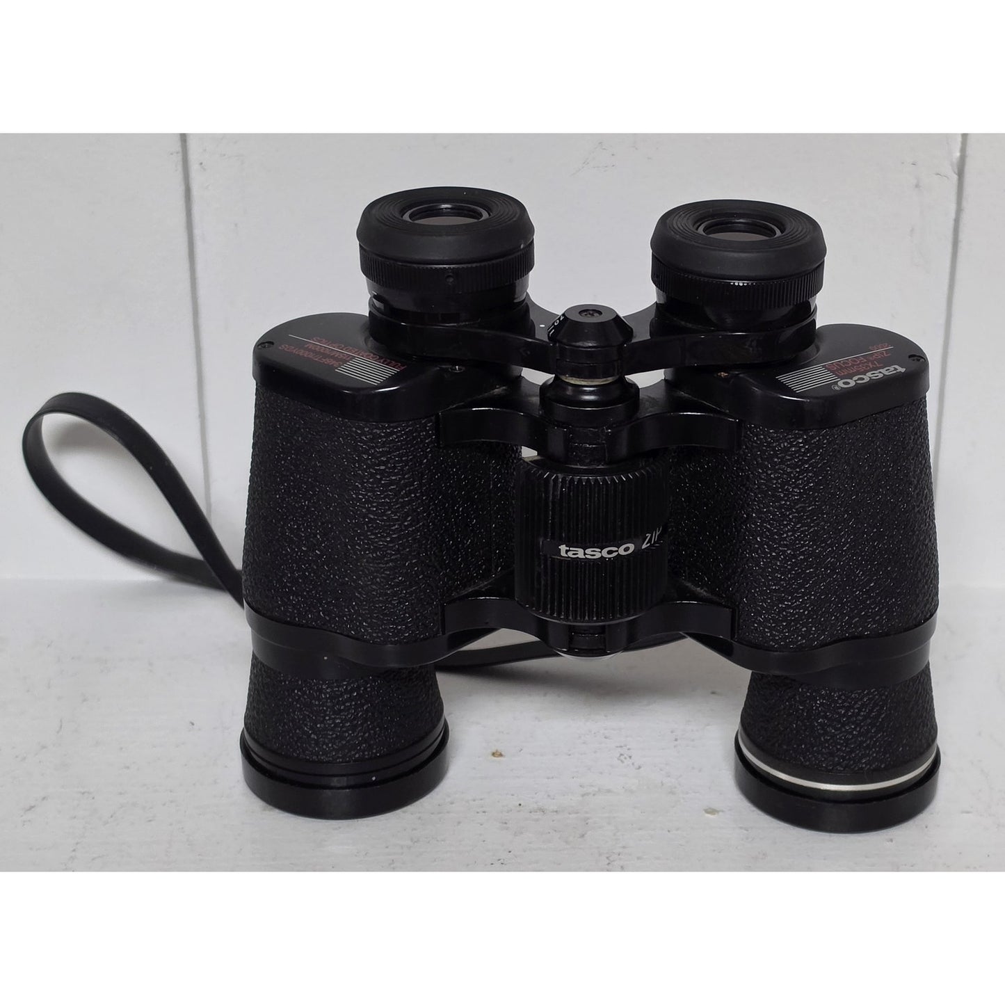 Vintage Tasco ZIP 7x35 Binoculars w/ Case & Strap – Fully Coated Optics