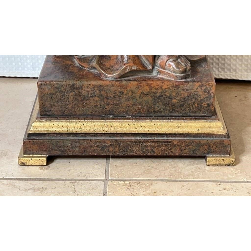 Vintage Oriental Scholar Statue – Ambience by Kichler – 22.5" Resin