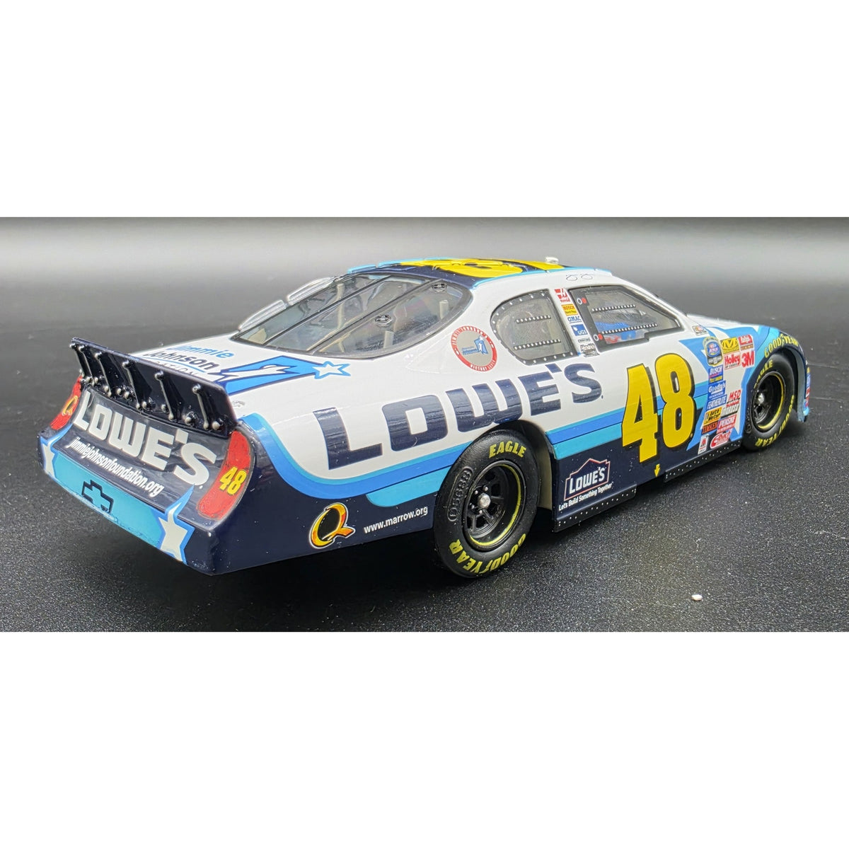 2006 Jimmie Johnson Foundation Club Car Monte Carlo 1:24 Diecast LE 120 RCCA COA