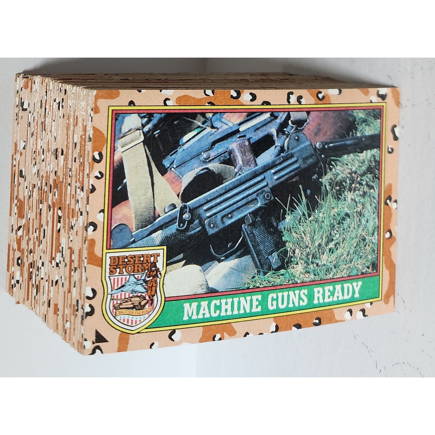 1991 Topps Desert Storm 66 Card Set w/ Box – Bush, Powell, Jets, Missiles, Rare