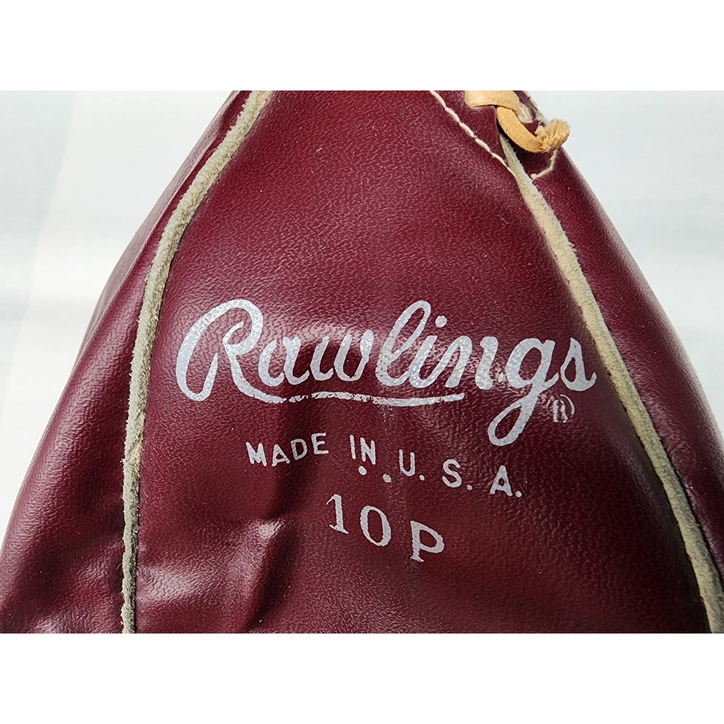 Vintage Rawlings 10P Punching Bag & Roberts Horsehide Gloves Japan Boxing Set