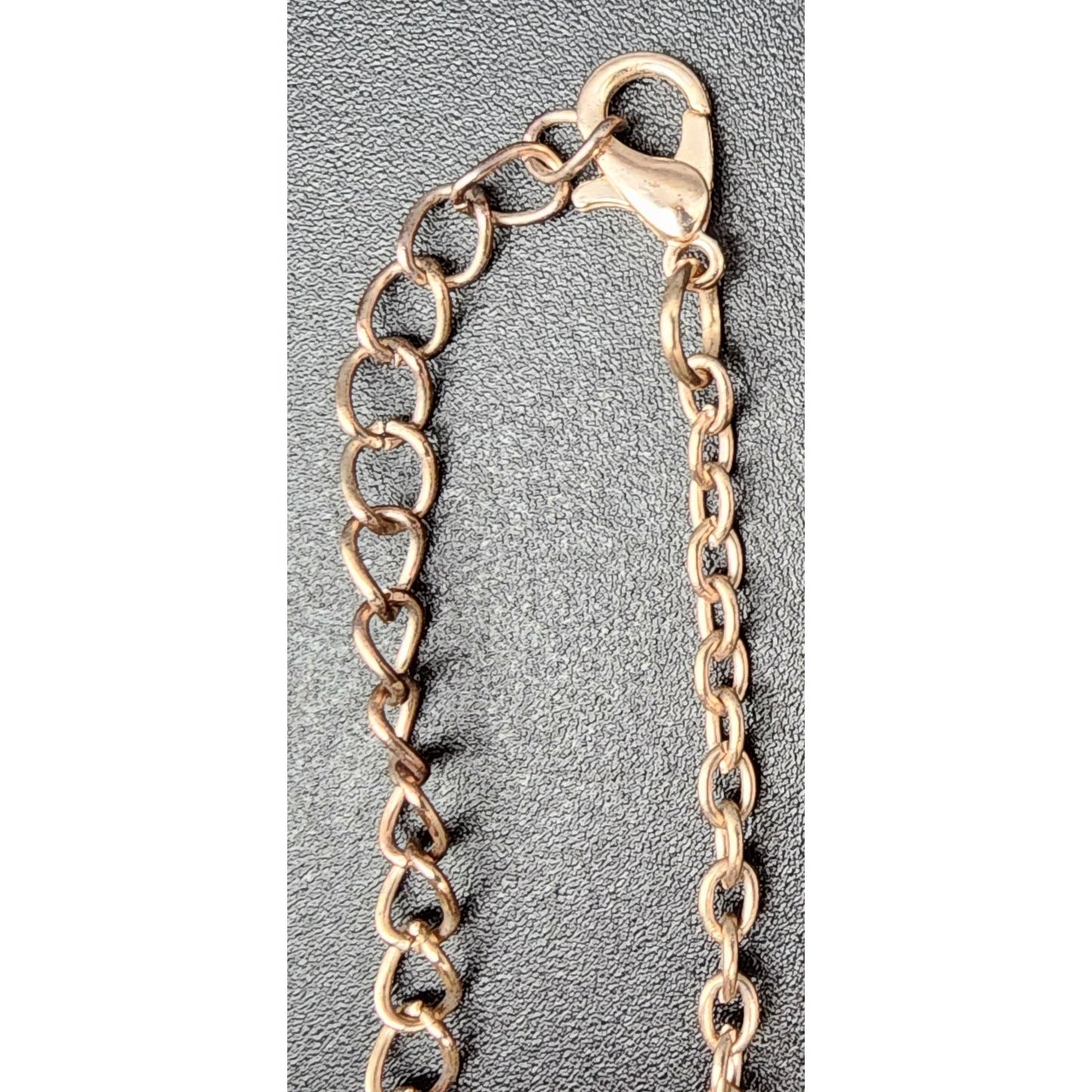 Set of 3 Vintage Gold & Rose Gold Necklaces Tassel Filigree Pendant Lot - 1980s