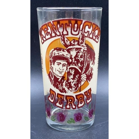 VTG Official 1977 Kentucky Derby Glasses Set of 5 Churchill Downs Souvenir