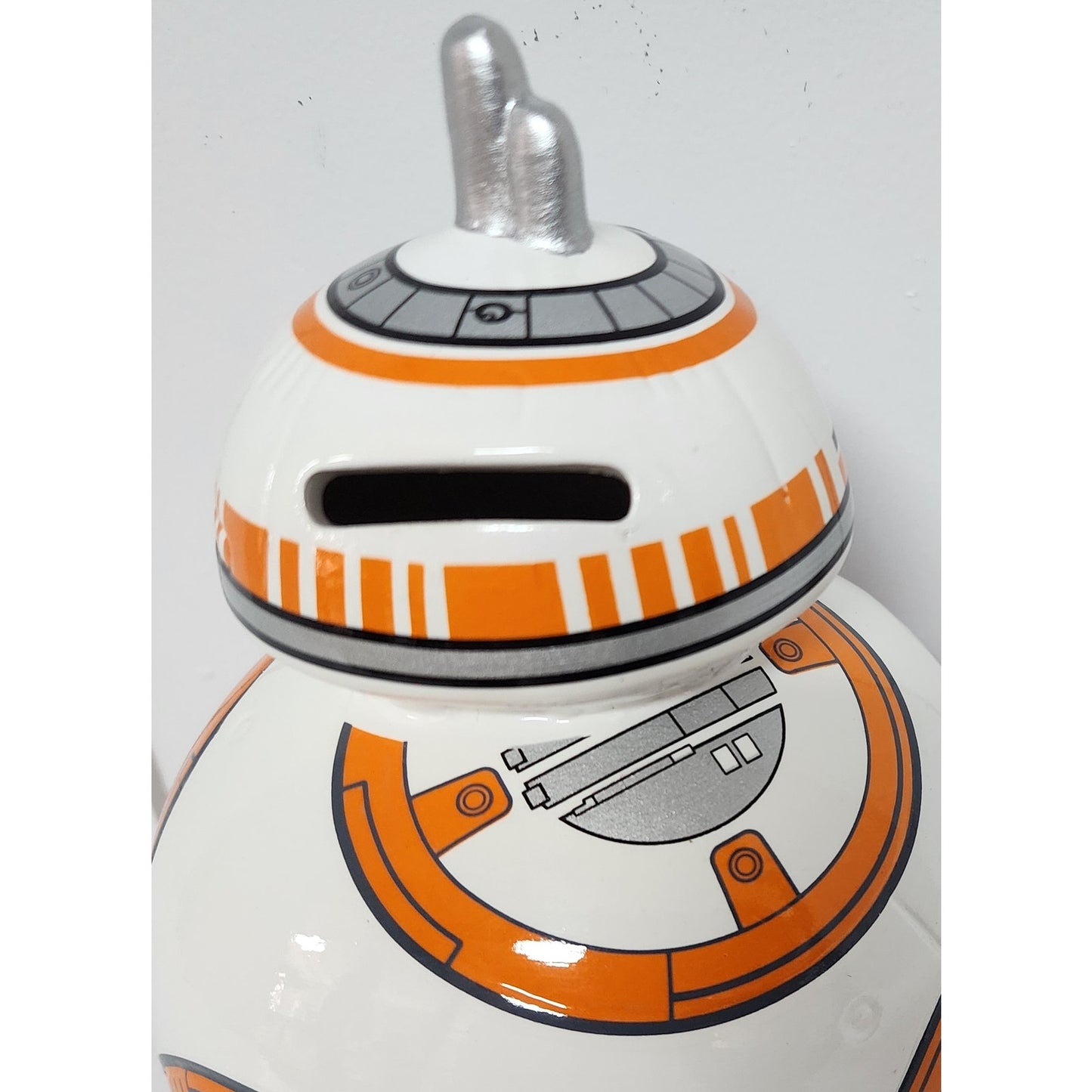 Star Wars BB‑8 Ceramic Coin Bank by FAB NY 7.5" Droid Robot Collectible