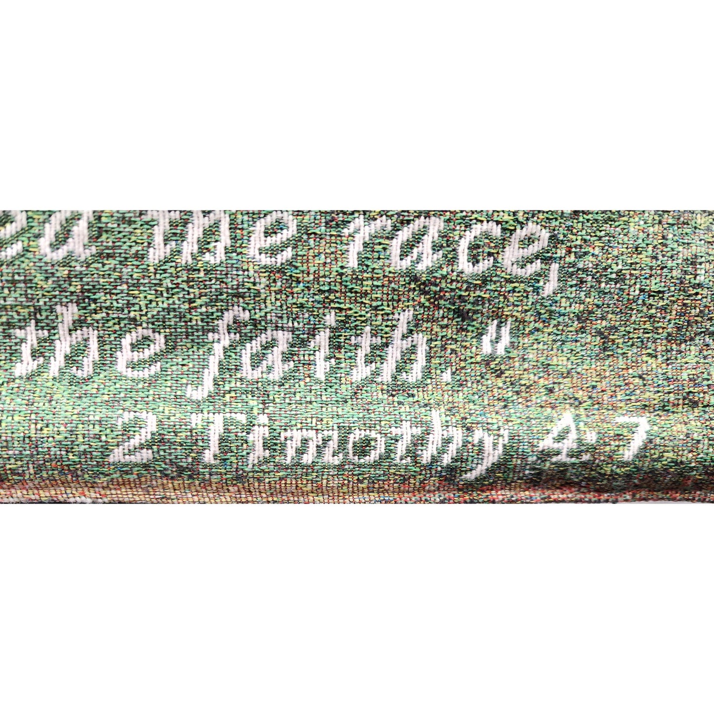 Donny Finley Golf Course Tapestry w/ 2 Timothy 4:7 & Hanging Loops 35.5"x25.5"
