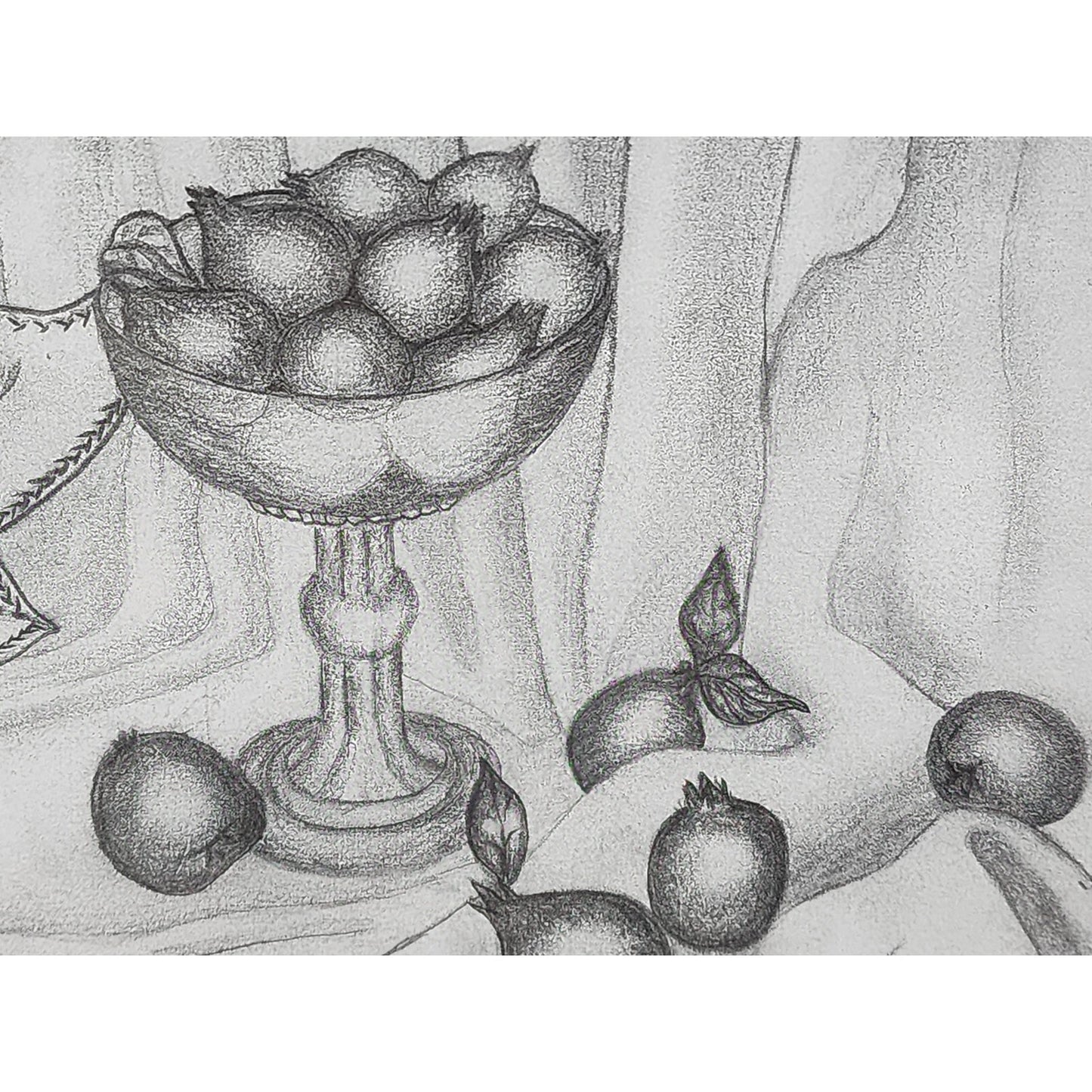 2 Vintage Thelma Nanney Signed Numbered Prints Fruit Still Life & Window Scene