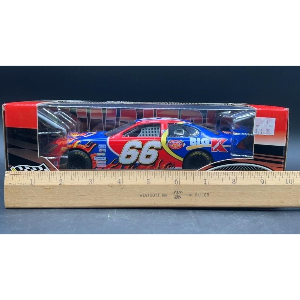 2000 Racing Champions NASCAR #66 D. Waltrip Big K Route 66 1:24 Taurus Die-Cast