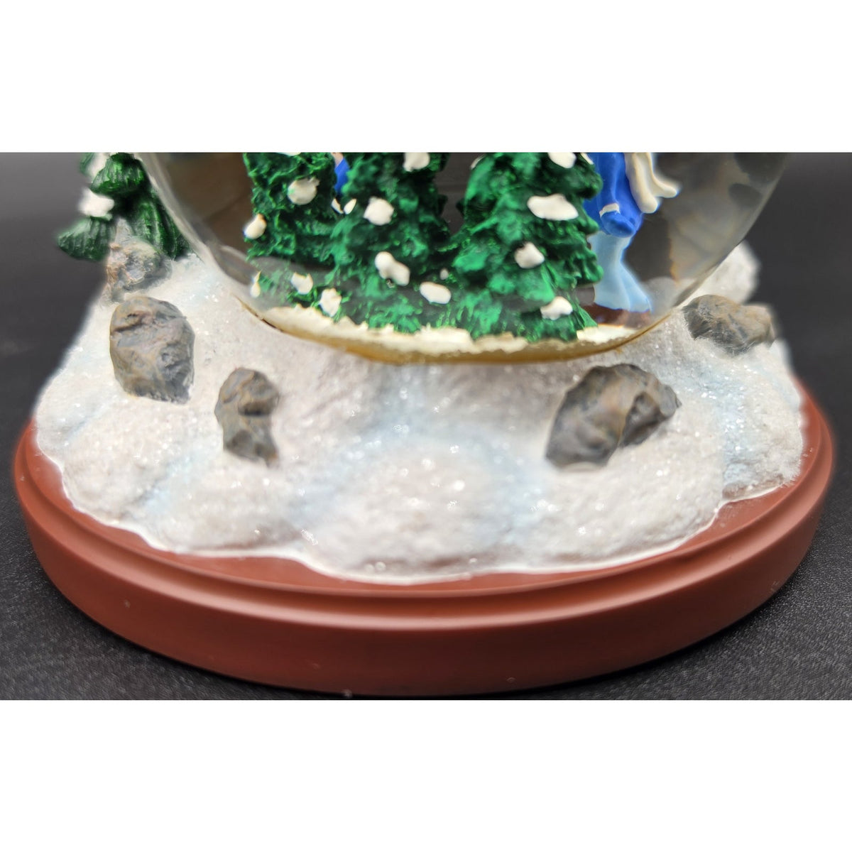 Vintage Univ of Kentucky Snowfight Snowman Snowglobe LE #356/3000 Wildcats