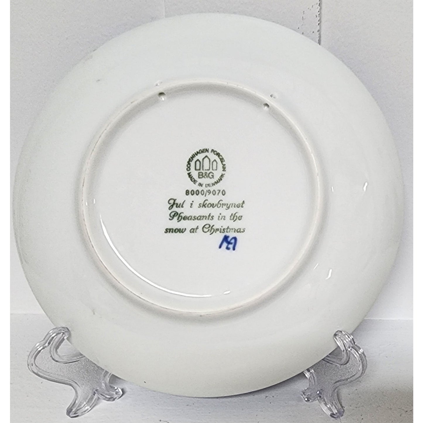 Royal Copenhagen & B&G Christmas Plates Lot 1969–1973 – Denmark Porcelain