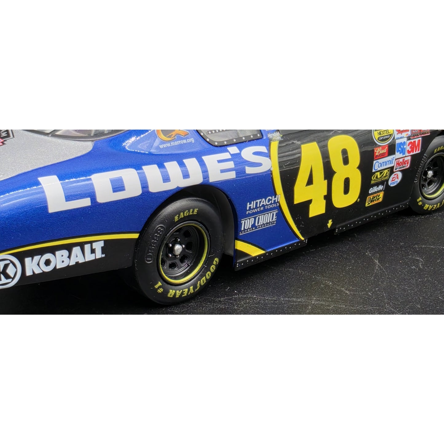 2006 Jimmie Johnson #48 Lowe’s RCCA Club Car 1:24 Action Diecast w/ Case & COA