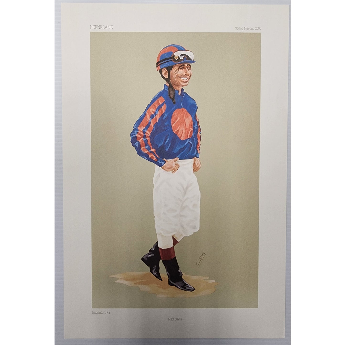 Keeneland Collector Series 2006 Jockey Edition Prints Pat Day Perret Prado Smith