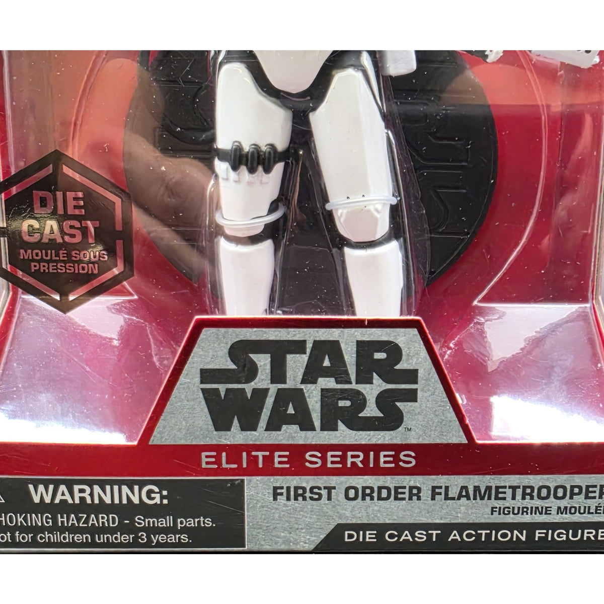 Disney Store Star Wars Elite Series First Order Flametrooper Die Cast NIB