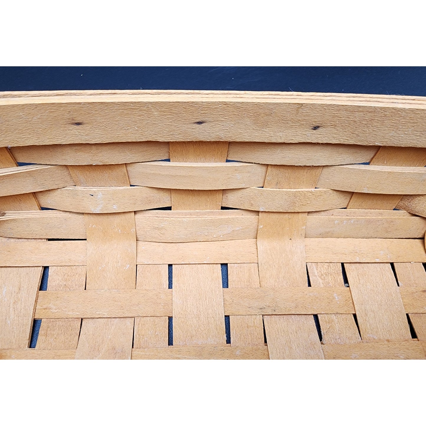 Longaberger Handwoven Basket 1998 SDW Signed – Small Utility Storage Tray