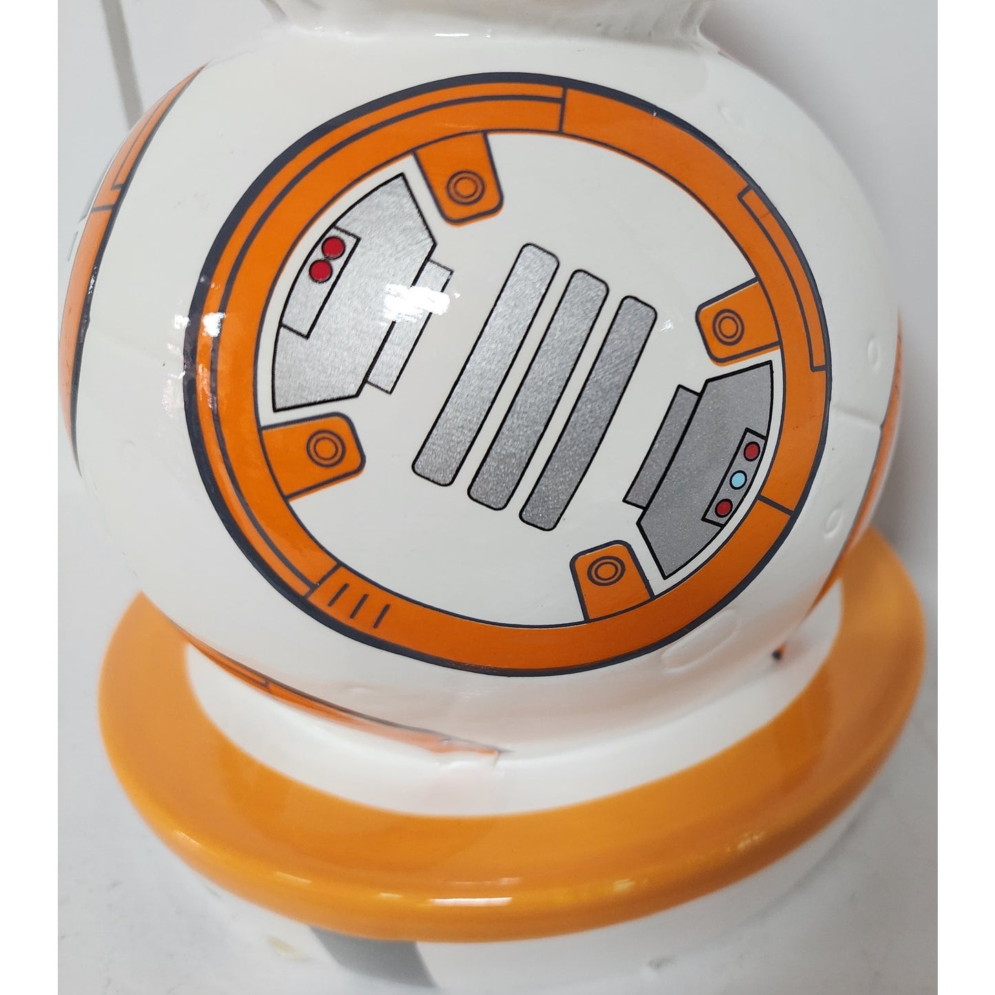Star Wars BB‑8 Ceramic Coin Bank by FAB NY 7.5" Droid Robot Collectible