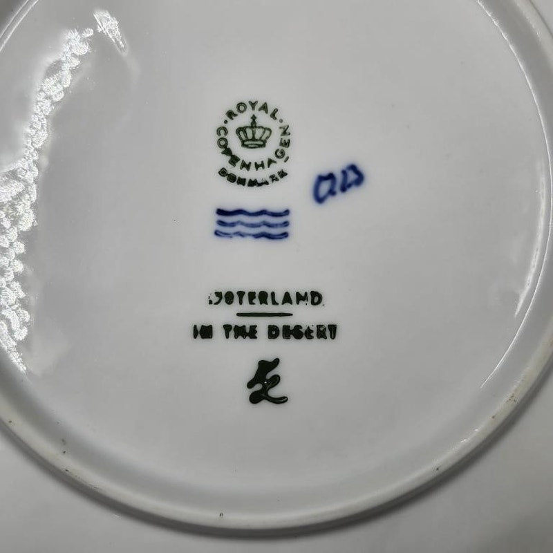 Royal Copenhagen Christmas Plates Full Set 1970–1979 | Blue & White Porcelain | Danish Holiday Collectables
