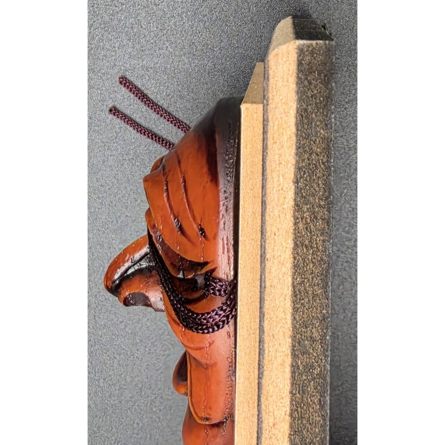 Vintage Korean Hahoe Mask Yangban Aristocrat Wall Plaque Byeolsin Exorcism Box