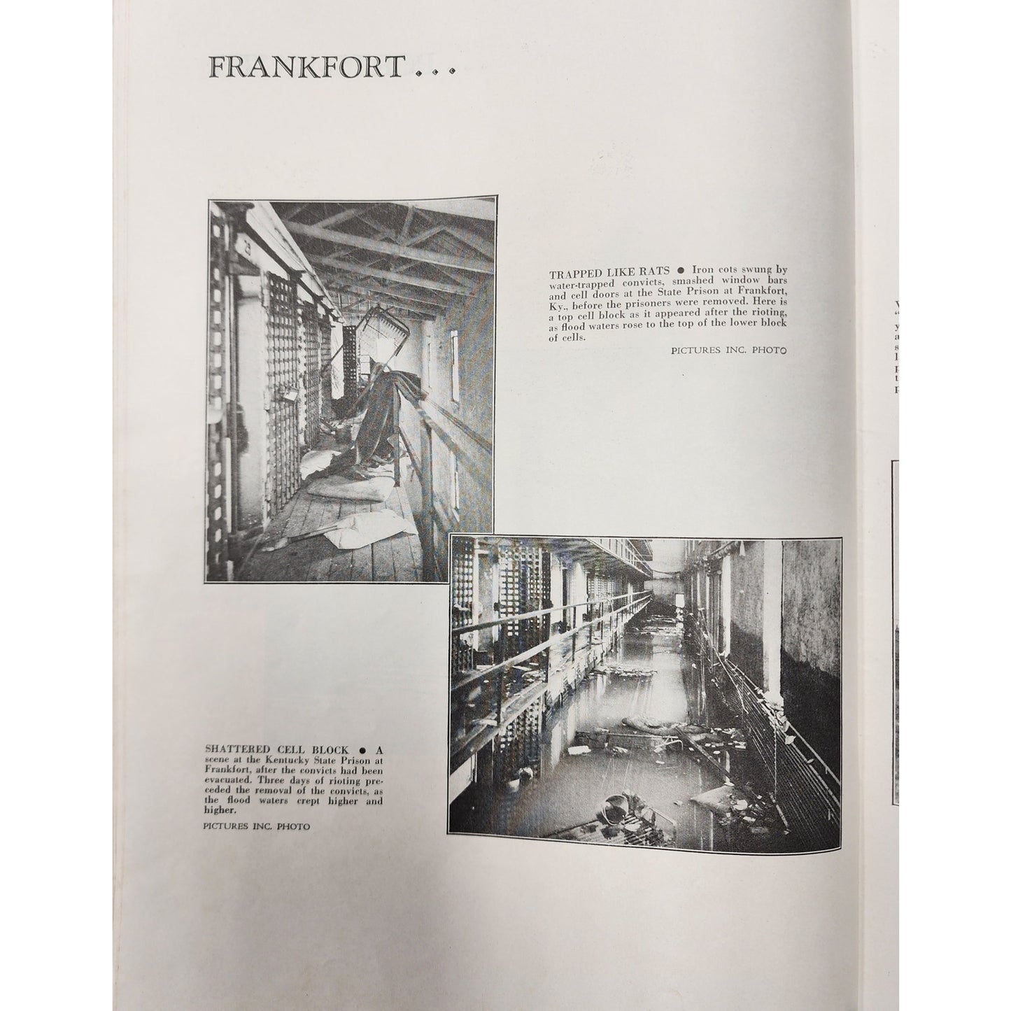 The FLOOD 1937 Disaster Magazine 1938 Picture Press OH River Cities B/W Photos