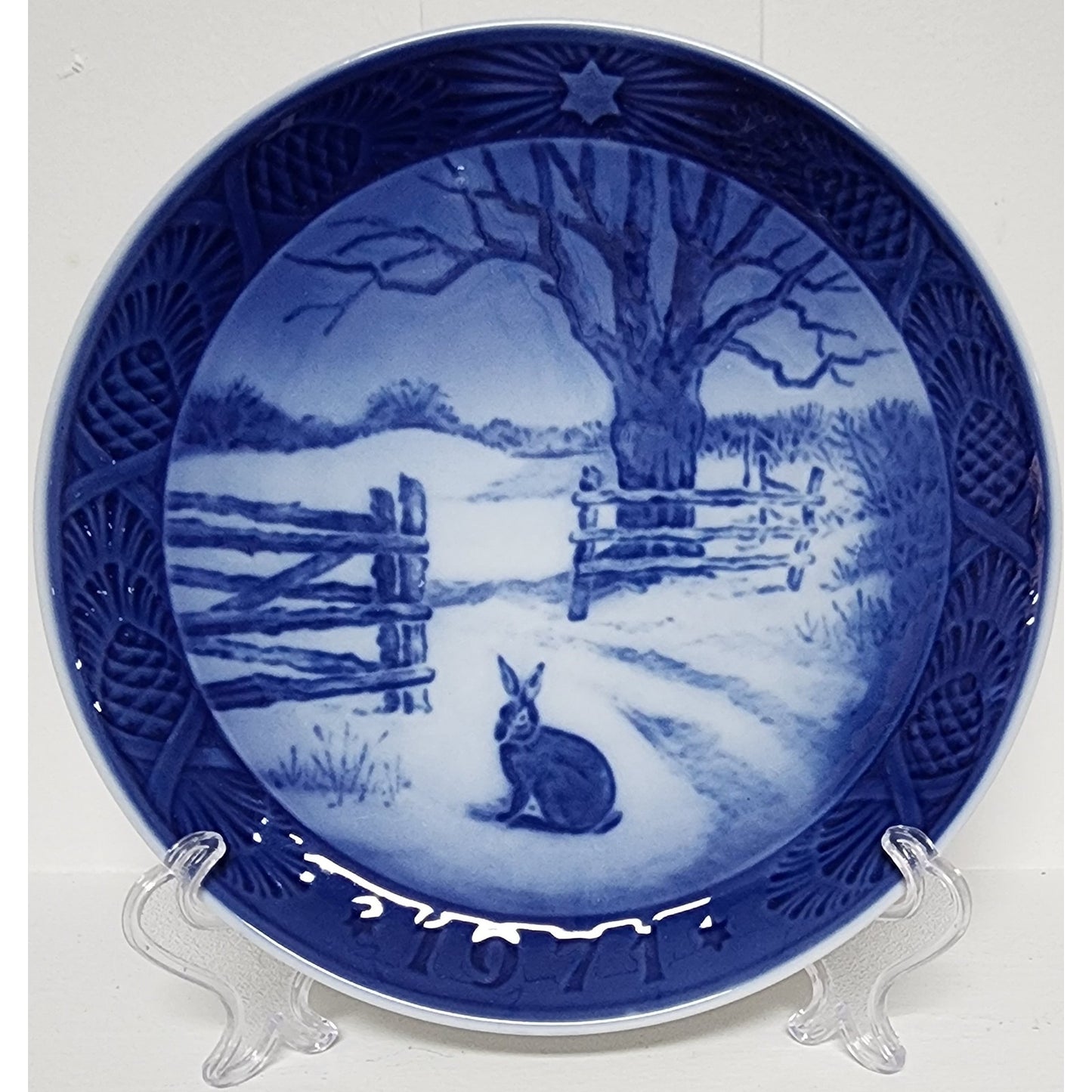 Royal Copenhagen & B&G Christmas Plates Lot 1969–1973 – Denmark Porcelain