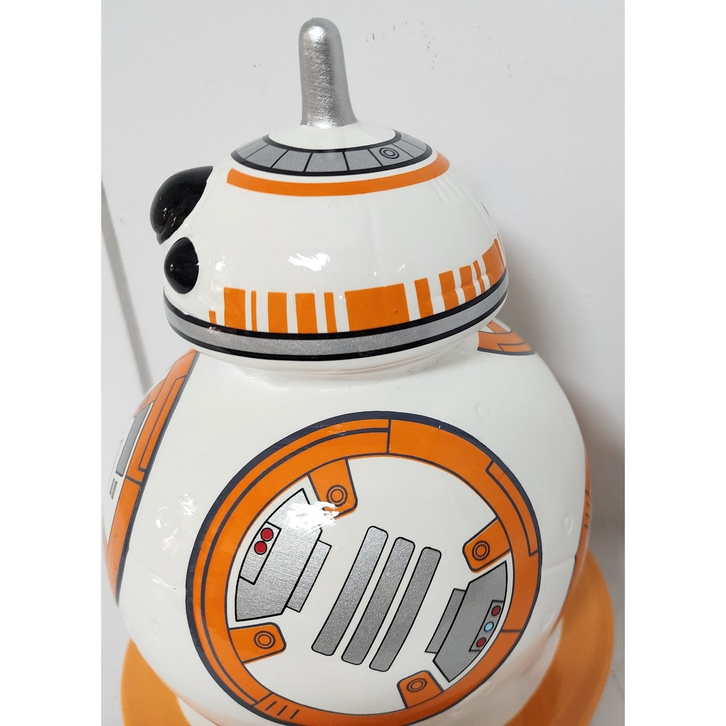 Star Wars BB‑8 Ceramic Coin Bank by FAB NY 7.5" Droid Robot Collectible