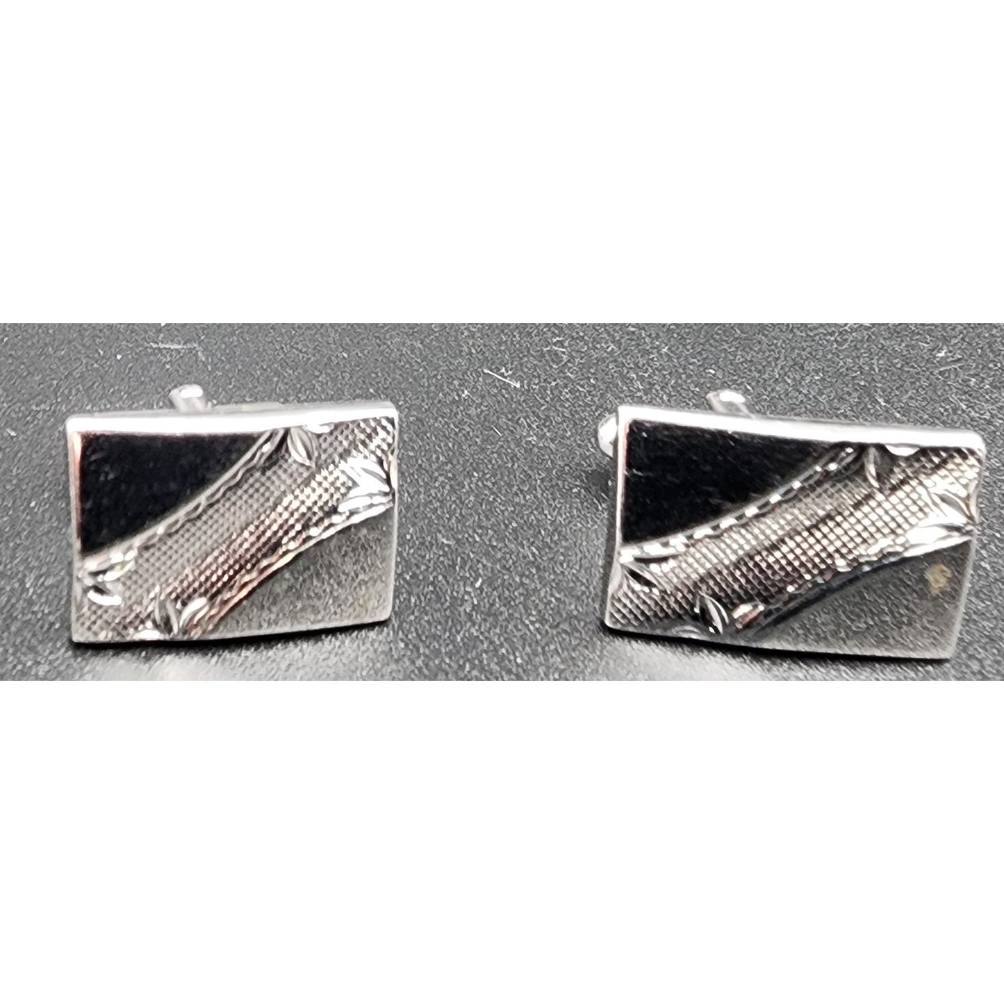 Vintage Cufflinks & Horse Head Tie Clip Set Gold Silver Mixed Lot