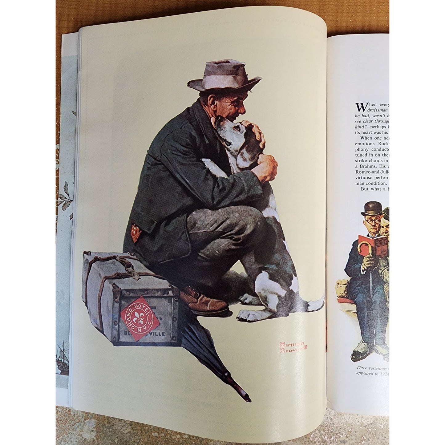 1979 Rockwell Memory Album – Saturday Evening Post - Vintage