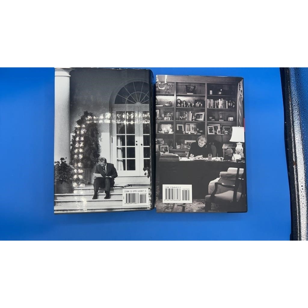 2 Signed Books Albright & Baker US Secretaries of State Memoirs Politics RARE