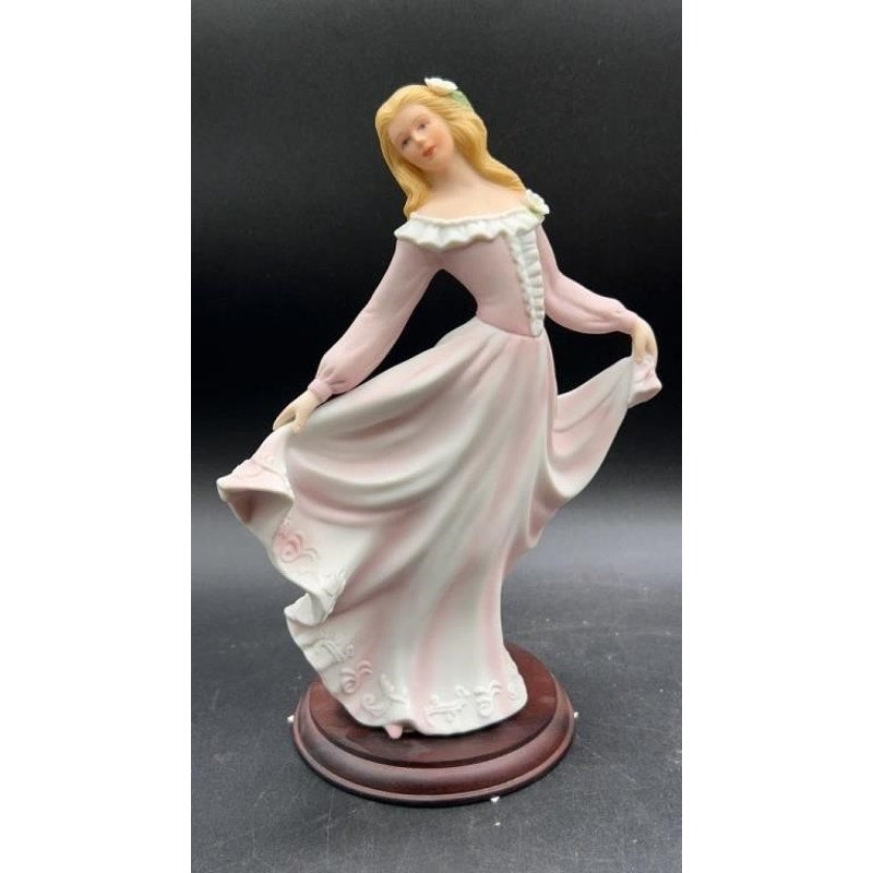 Home Interiors Porcelain Figurines Heather & Pearl w/ COA #88016-99 #14004-04