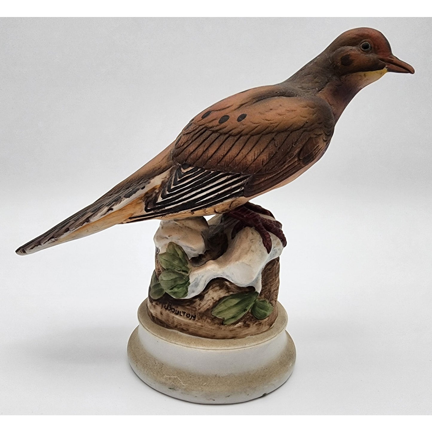 Andrea Mourning Doves Pair by Boulton – Hand Painted Porcelain Figurines