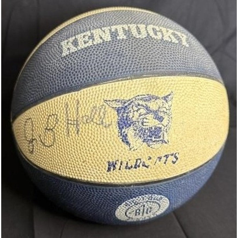 Joe B. Hall Signed University of Kentucky Wildcats Basketball Coach Autograph