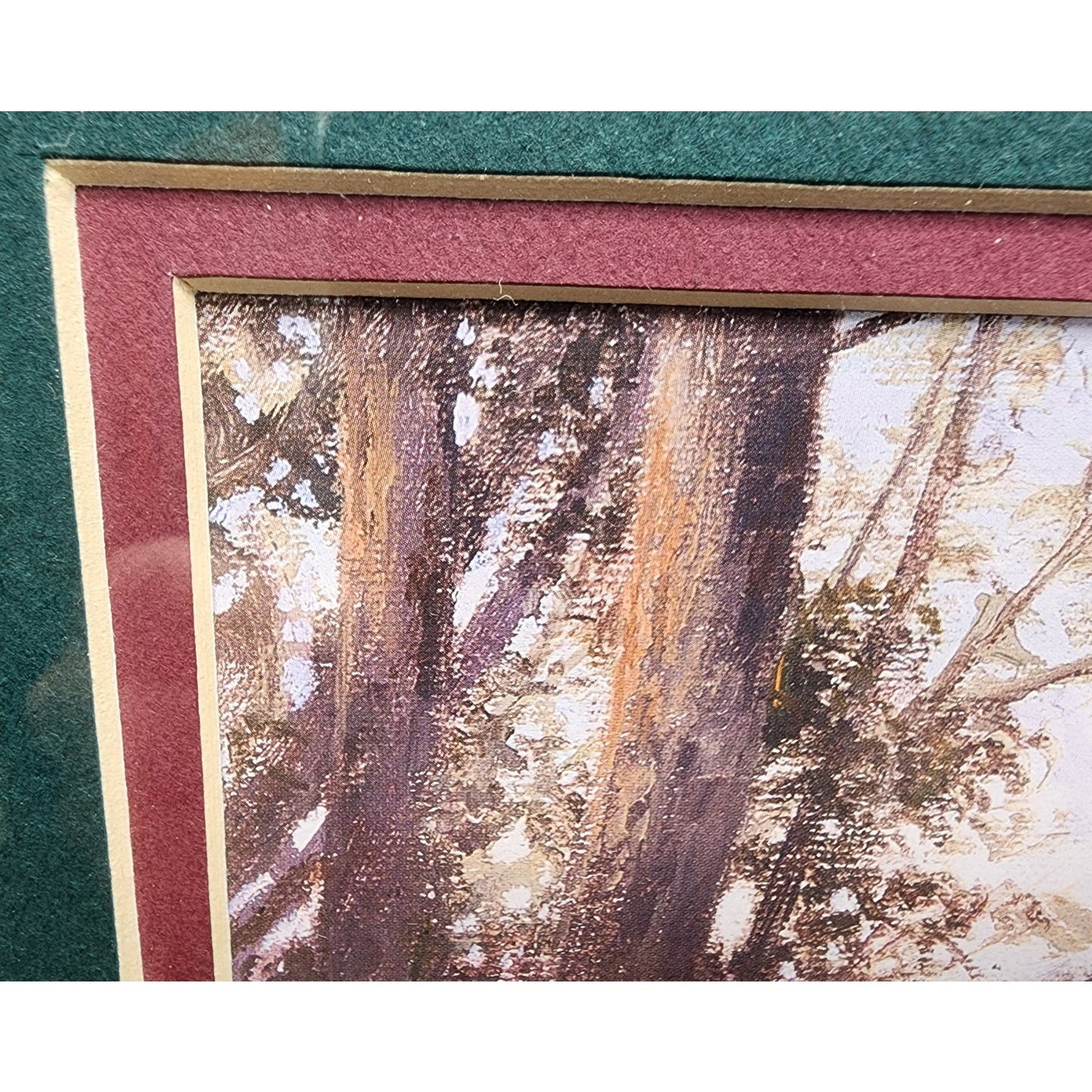 Hayden Lambson "On the Wagon" Signed LtdEdt Framed Print 1405/5500 Turkeys 34x26
