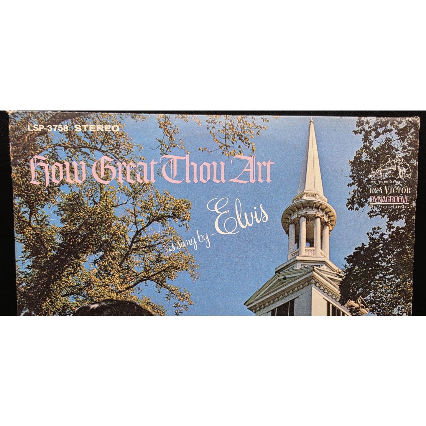 Elvis “How Great Thou Art” 1960s RCA Stereo LP – Good Jacket & Clean Vinyl