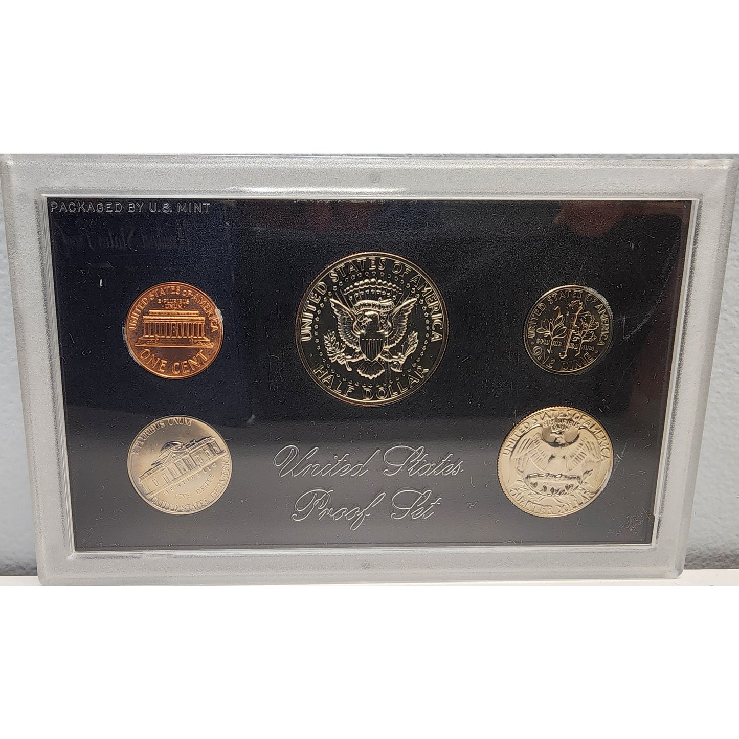 1971 U.S. Proof Set + 1863 Chattanooga $2 Confederate Repo Note • Historic Displ